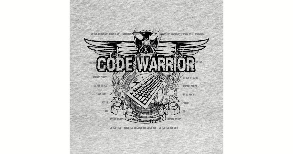 Code Warrior Code TShirt TeePublic